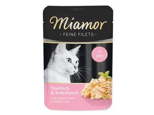 Miamor Cat Filet kapsa tuňák+krab 100g