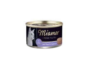 Miamor Cat Filet konzerva tuňák+kalamáry100g