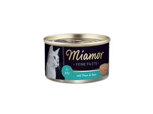 Miamor Cat Filet konzerva tuňák+rýže 100g