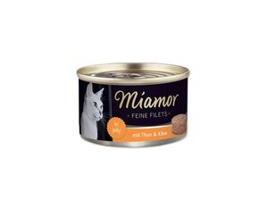 Miamor Cat Filet konzerva tuňák+sýr 100g