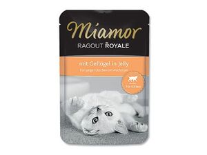 Miamor Cat Ragout Junior kapsa drůbež100g