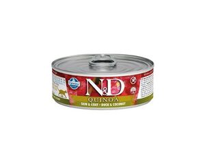 N&D GF CAT QUINOA Duck & Coconut 80g