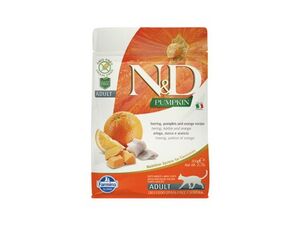 N&D GF Pumpkin CAT Herring & Orange 50g -VZOREK