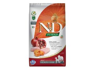 N&D GF Pumpkin DOG Adult M/L Chicken&Pomegranate 2,5kg