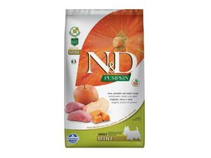 N&D GF Pumpkin DOG Adult Mini Boar & Apple 2,5kg