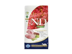 N&D GF Quinoa CAT Weight Mngmnt Lamb & Broccoli 1,5kg