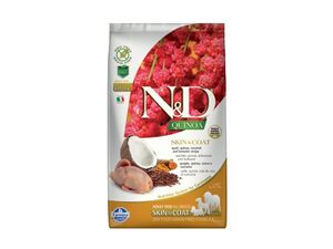 N&D GF Quinoa DOG Skin&Coat Quail & Coconut 2,5kg