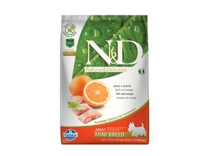 N&D Grain Free DOG Adult Mini Fish & Orange 7kg