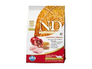 N&D Low Grain CAT Neutered Chicken & Pomegranate 5kg
