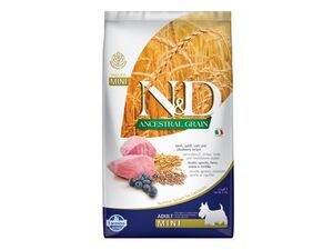 N&D Low Grain Dog Adult Mini Lamb & Blueberry 2,5kg