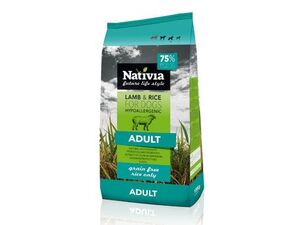 Nativia Dog Adult Lamb & Rice 15kg