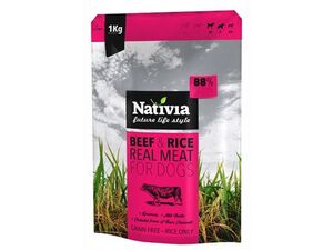 Nativia Real Meat Beef & Rice 1kg