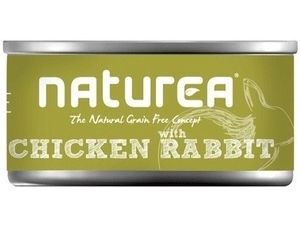 Naturea GF Cat Chicken & Rabbit konzerva 80g