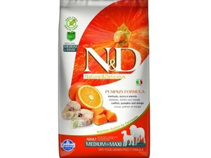 N&D GF Pumpkin DOG Adult M/L Codfish & Orange 2,5kg