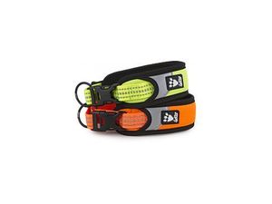 Obojek Hurtta Lifeguard Dazzle 55-65cm žlutý