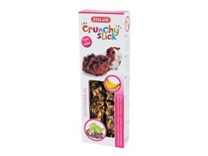 Pochoutka CRUNCHY STICK banán/pohanka pro morče Zolux