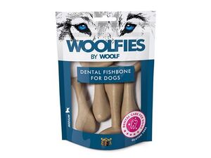 Pochoutka dentální Woolfies Dental Fishbone M 200g