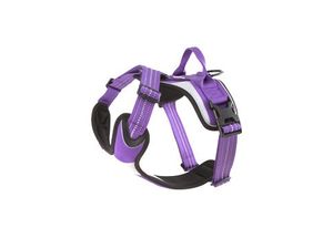 Postroj reflexní Hurtta Dazzle 40-45cm fialový