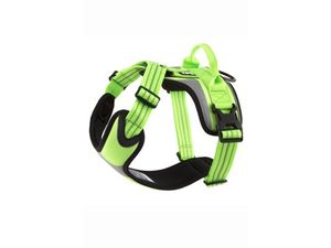 Postroj reflexní Hurtta Dazzle 40-45cm kiwi