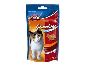 Trixie Crumbies Light se sladem kočka 50g