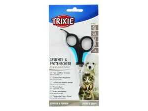 Trixie nůžky na stříhání srsti na tlapkách a čumáku 9,5cm