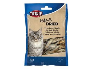 Trixie rybičky sušené pro kočky 5-6cm 50g 1ks