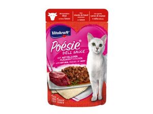 Vitakraft Cat Poésie DéliSauce kapsa hovězí 85g