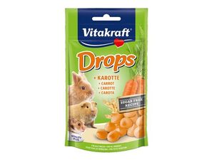 Vitakraft Rodent Rabbit poch. Drops carrots 75g