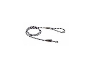 Vodítko Hurtta Casual 180cm/8mm černé/popelavé