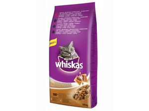 Whiskas Dry s hovězím masem 14kg